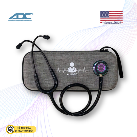 Ống Nghe 2 mặt ADC 608 đen cầu vồng (Iridescent Tactical)