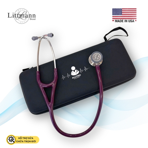 Ống Nghe Littmann Cardiology IV™ màu tím Plum 6156