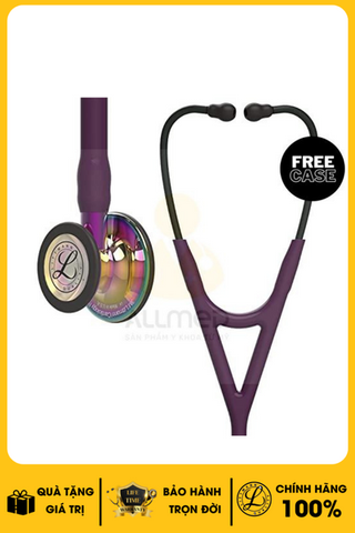 Ống Nghe Littmann® Cardiology IV ™ Màu Polished Rainbow & Plum - Violet Stem 6239 (Limited)
