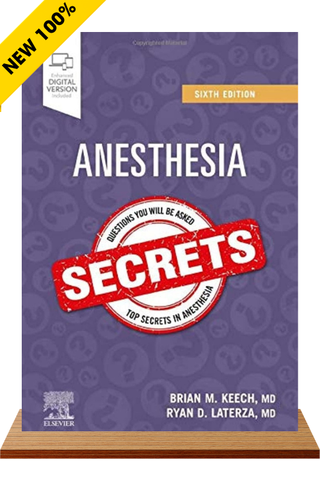 Sách ngoại văn Anesthesia Secrets 6th Edition