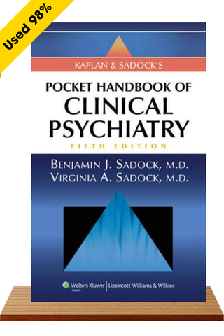 Sách ngoại văn Kaplan and Sadock's Pocket Handbook of Clinical Psychiatry, 5th Edition sách cũ 97-98%