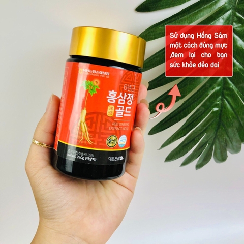 Cao hồng sâm 6 năm tuổi 240g/hộp (30ea)