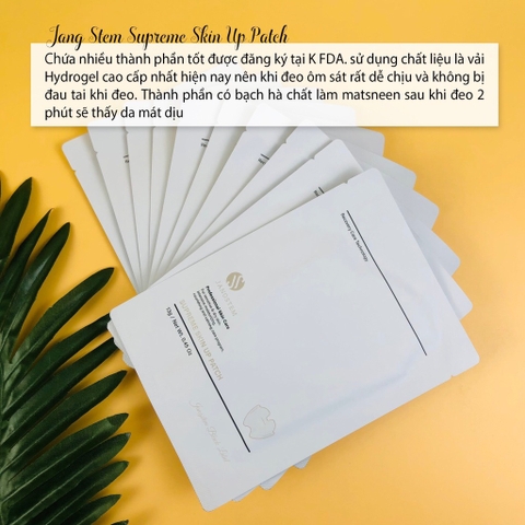 Mặt nạ Vline nâng cơ cổ jangstem bệnh viện vands clinic 49kw hộp 10 miếng (20ae)- VANG01