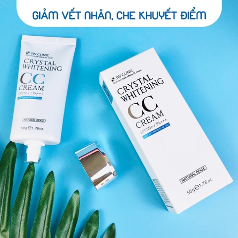 CC Cream Chống nắng lên tone 3W 50ml (100ea)