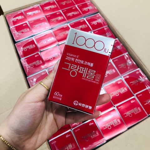 Viên uống bổ sung vitamin e hiệu thuốc yuhan 60 viên (80ea)