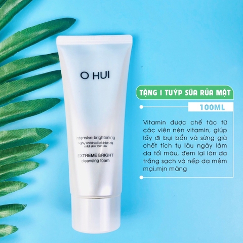 Set sữa rửa mặt ohui trắng 40kw tăng 3% (20ea)  Sao chép