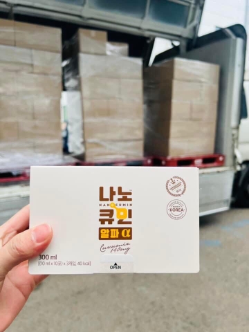 Nghệ nano cumin nội địa hàn quốc 30 ống 10ml (30ea)