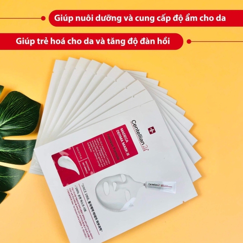 Mặt nạ dưỡng trắng CENTELLIAN 24+ tập đoàn dược Dongkook hộp 10 miếng (40ea)