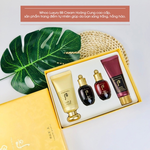 Set kem BB whoo luxury 60kw