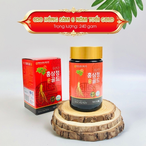Cao hồng sâm 6 năm tuổi 240g/hộp (30ea)