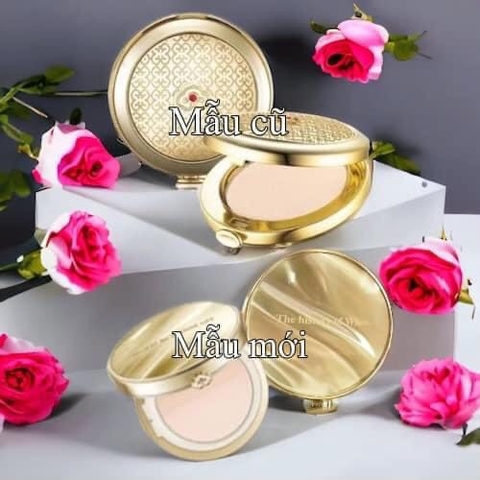 Set Phấn phủ whoo vàng luxury Powder tặng 2 son 70kw (50ea)