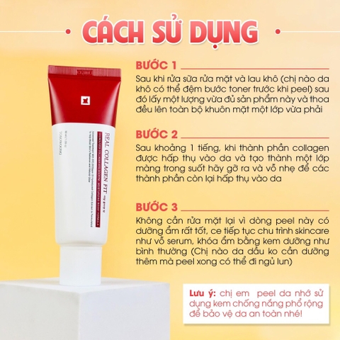 Nạ Peel Collagen Nano 670.000ppm căng bóng Tosowoong 50ml (120ea)