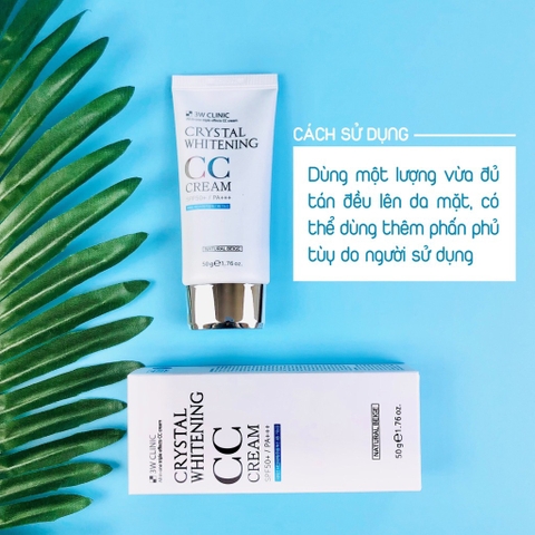 CC Cream Chống nắng lên tone 3W 50ml (100ea)