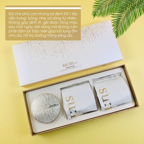Set phấn Sum vàng tái sinh tặng bịch kem 110kw