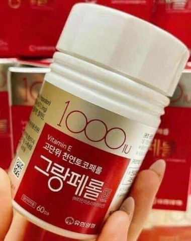 Viên uống bổ sung vitamin e hiệu thuốc yuhan 60 viên (80ea)