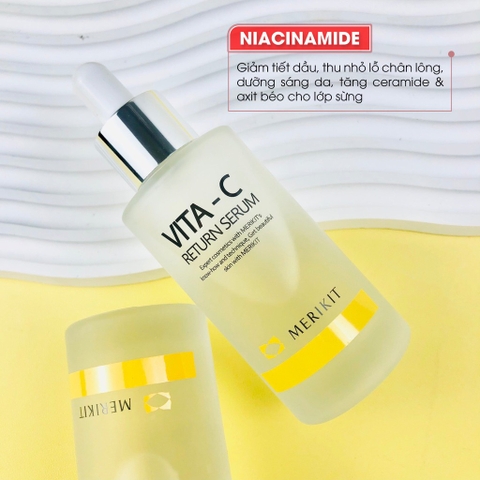 Serum dưỡng trắng đều màu da VITA - C Ronas 50ml 80ea)