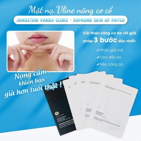 Mặt nạ Vline nâng cơ cổ jangstem bệnh viện vands clinic 49kw hộp 10 miếng (20ae)- VANG01