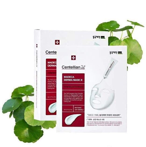 Mặt nạ dưỡng trắng CENTELLIAN 24+ tập đoàn dược Dongkook hộp 10 miếng (40ea)