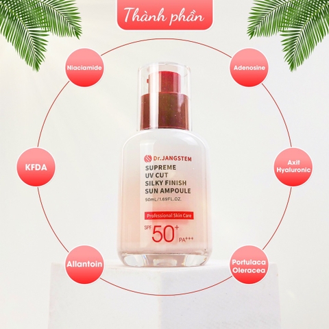 Tinh chất chống nắng phổ rộng Dr.jangstem bệnh viện Vands Clinic 50ml