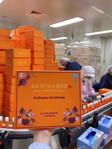 TPCN - Nước uống collagen Trắng da JoSeon Whitening Collagen 25ml 30 ống (12ea)