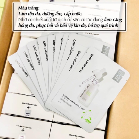 Mặt nạ CNP màu trắng hộp 10 miếng (36ea)