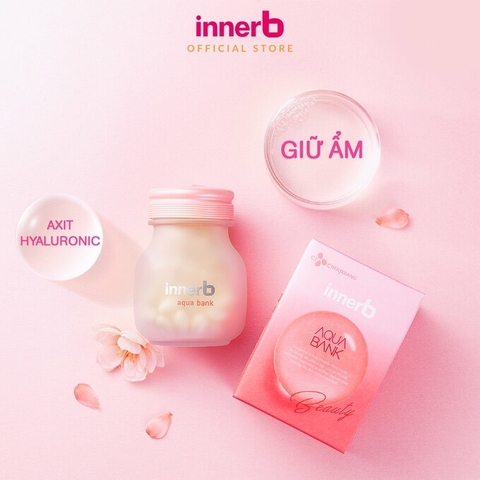Cấp nước mẫu mới hồng Innerb Aqua Bank 56 viên (40ea)