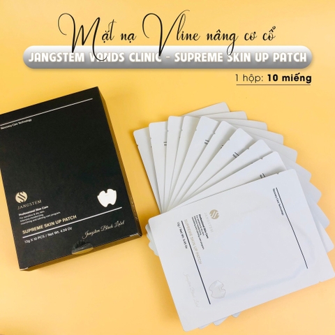 Mặt nạ Vline nâng cơ cổ jangstem bệnh viện vands clinic 49kw hộp 10 miếng (20ae)- VANG01