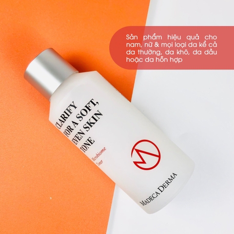 Nước hoa hồng dưỡng trắng MADECA DERMA tập đoàn dược Dongkook 150ml (40ea)