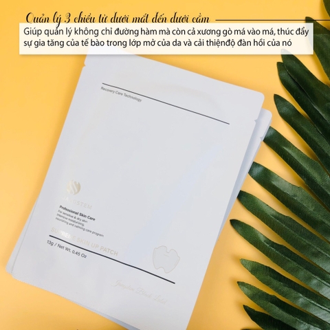 Mặt nạ Vline nâng cơ cổ jangstem bệnh viện vands clinic 49kw hộp 10 miếng (20ae)- VANG01