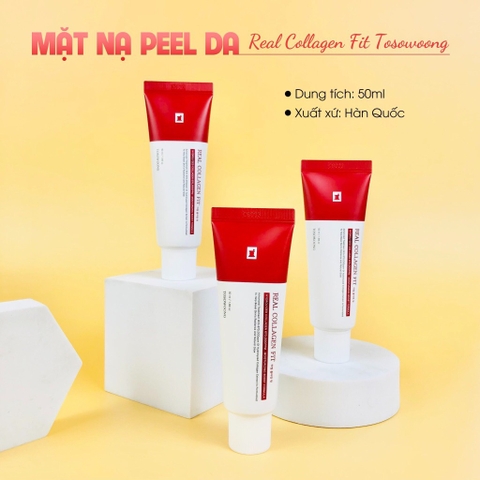 Nạ Peel Collagen Nano 670.000ppm căng bóng Tosowoong 50ml (120ea)