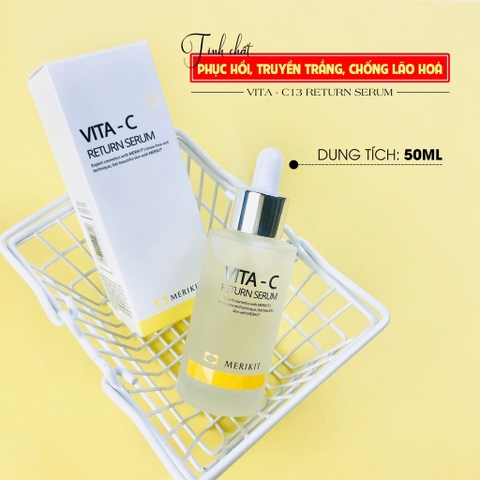 Serum dưỡng trắng đều màu da VITA - C Ronas 50ml 80ea)