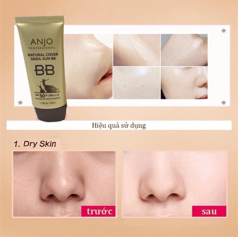 Kem che khuyết điểm ốc sên BB Anjo  50ml (120ea)