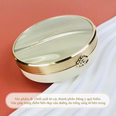 Set Phấn phủ whoo vàng luxury Powder tặng 2 son 70kw (50ea)