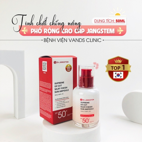 Tinh chất chống nắng phổ rộng Dr.jangstem bệnh viện Vands Clinic 50ml