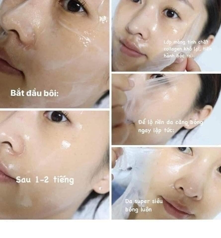 Nạ Peel Collagen Nano 670.000ppm căng bóng Tosowoong 50ml (120ea)