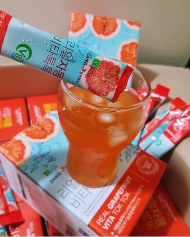 B01-Nước ép bưởi giảm cân đẹp da Sanga Hàn Quốc 30 gói