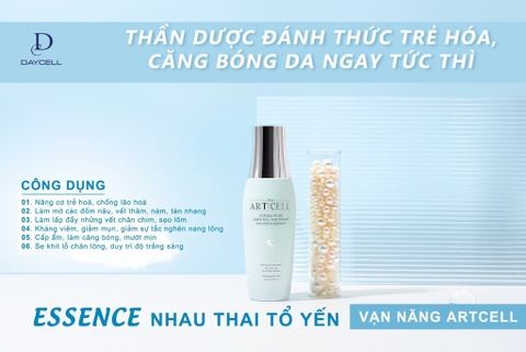 Tinh chất trắng da trị nám ngọc trai tổ yến Art Cell Daycell 100ml (40ea)