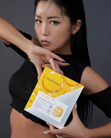 Mặt nạ cấp ẩm căng bóng da Medi Answer Vita Collagen Hộp 5 miếng (32ea)