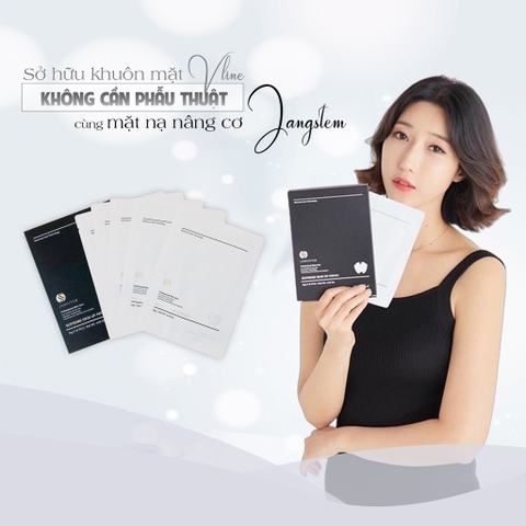 Mặt nạ Vline nâng cơ cổ jangstem bệnh viện vands clinic 49kw hộp 10 miếng (20ae)- VANG01