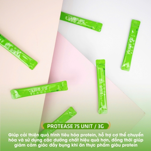 Bột giảm cân thon gọn dáng hỗ trợ tiêu hoá Enzyme Goidameun 60 gói