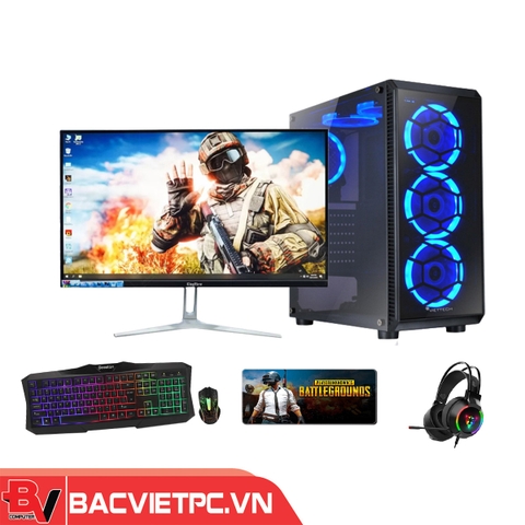 BỘ MÁY TÍNH GAMING - ĐỒ HỌA INTEL I3-12100F | RAM 8GB | GTX 1050TI | SSD240GB|MÀN 24INCH