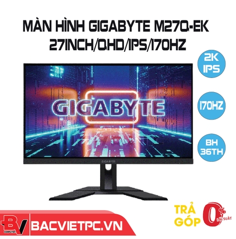 Màn hình máy tính Gigabyte M27Q-EK Gaming 27 inch IPS 2K 1‎70Hz