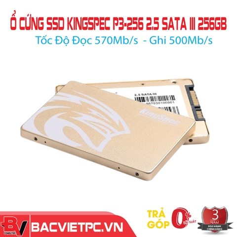 Ổ cứng SSD Kingspec P3-256 2.5 Sata III 256Gb