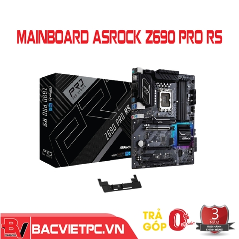 Mainboard ASROCK Z690 PRO RS (Intel Z690, Socket 1700, ATX, 4 khe Ram DDR4)
