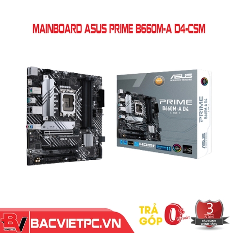Mainboard ASUS PRIME B660M-A D4-CSM Socket 1700 m-ATX