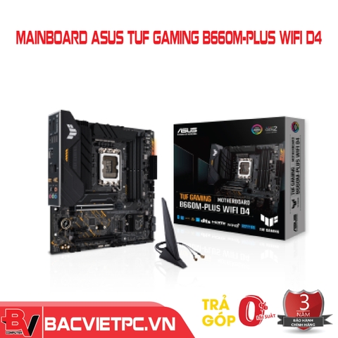 Mainboard Asus TUF GAMING B660M-PLUS WIFI D4