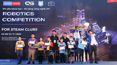 Lời cảm ơn sau giải đấu robotics “2020 Makex Robottics Competition For Steam Clubs