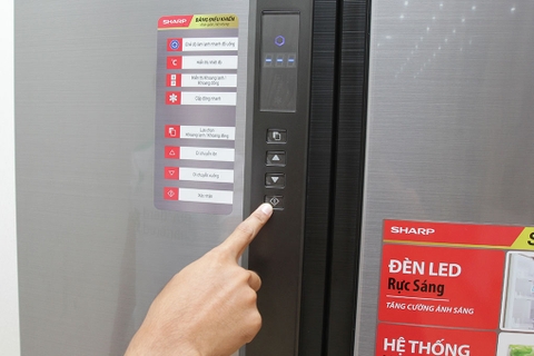 Tủ lạnh Sharp Inverter 556 lít SJ-FX630V-ST