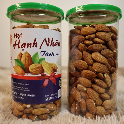 Hộp hạt hạnh nhân tách vỏ