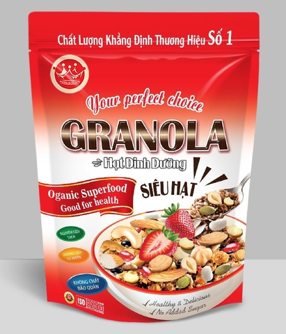 Granola siêu hạt 400g